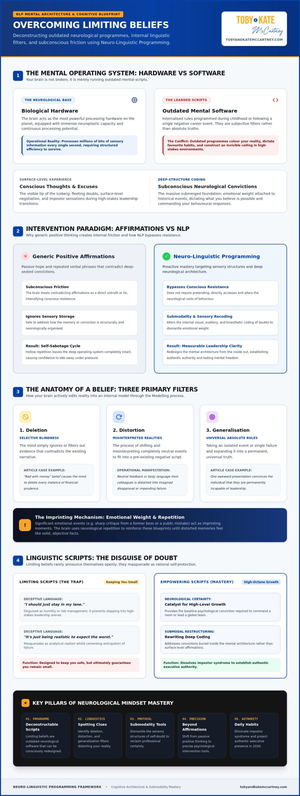Overcoming Limiting Beliefs with NLP: A Practical Guide to Mindset Mastery in 2026